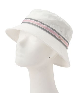 MOONBAT FURLA(フルラ) バケットハット　グログラン巻き オフホワイト