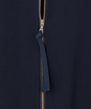 J.PRESS YORK STREET 【WOMEN】ジャージーライクツイル ドルマンブルゾン ネイビー系