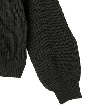 Green Parks ・Ｐｅｔｉｔ　Ｆｌｅｕｒ　シャギーキリカエニット Charcoal Gray