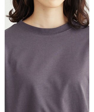 Green Parks ・ＥＬＥＮＣＡＲＥ　ＤＵＥシャーリング袖プルオーバー Charcoal Gray