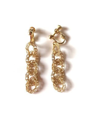 CASUMINO chain 5連 イヤリング