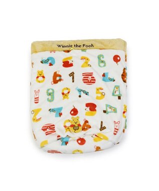 PET PARADISE ディズニー くまのプーさん 筒型寝袋 遠赤外線 《数字柄》 42×70cm 数字柄