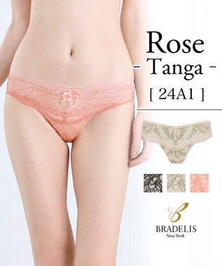 BRADELIS New York 【BRADELIS New York】ローズスタイルタンガ24A1 シェルピンク