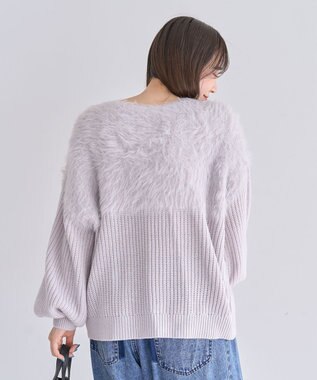 Green Parks ・Ｐｅｔｉｔ　Ｆｌｅｕｒ　シャギーキリカエニット Light Gray
