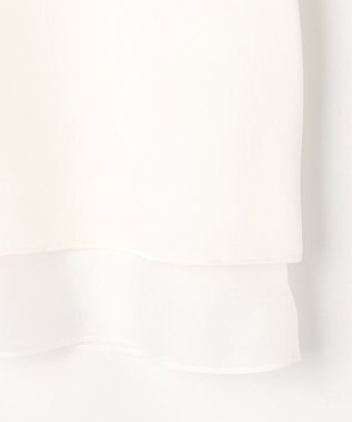 J.PRESS LADIES L ハンマーサテン カットソー ホワイト系