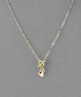 Phoebe ハートプレートチョーカーネックレス　ゴールド/40cm ゴールド