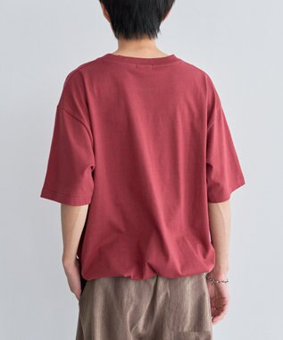 CRAFT STANDARD BOUTIQUE カレッジロゴグラフィックＴシャツ Red