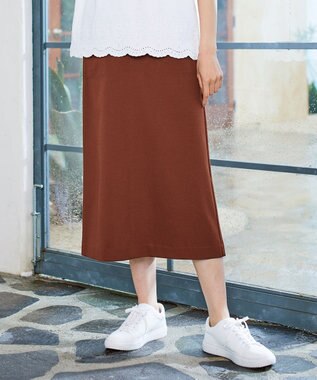 J.PRESS LADIES 【洗える】ライトカルゼハイゲージ スカート