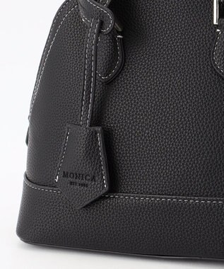 LA BAGAGERIE 【MONICA】2wayミニボストンバッグ ブラック