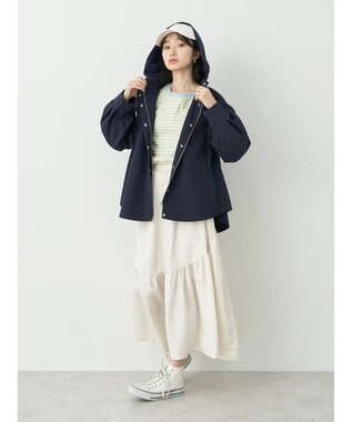 earth music&ecology トリカラーボーダーロンＴＥＥ Light Yellow