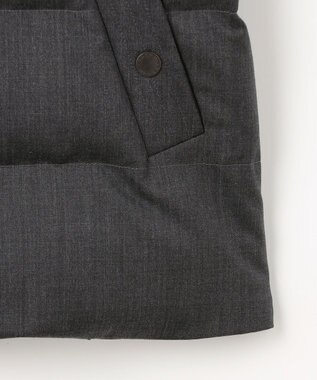 JOSEPH ABBOUD 【フード取り外し可】ライトメリノダウン ブルゾン グレー系