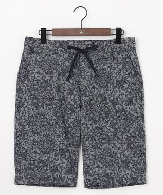 JOSEPH ABBOUD 【エコ撥水/ストレッチ】ライトウェイブライトプリント レジャー ショーツ ネイビー系6