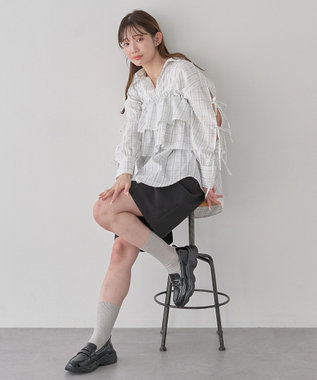 earth music&ecology 【軽量】スニーカーローファー Black