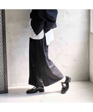 MODE ET JACOMO <D'ICI>Tストラップローファー ブラック