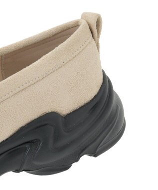 earth music&ecology 【軽量】スニーカーローファー Beige