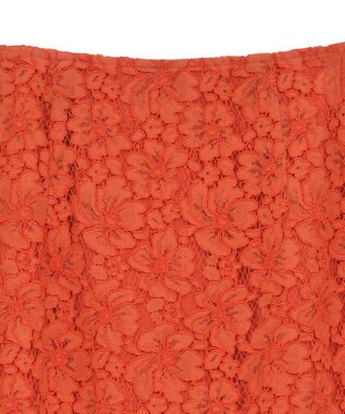 YECCA VECCA レースナロースカート Orange