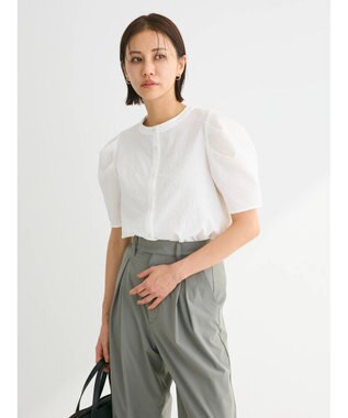 Green Parks ２Ｗａｙ　カラミドビーブラウス Off White