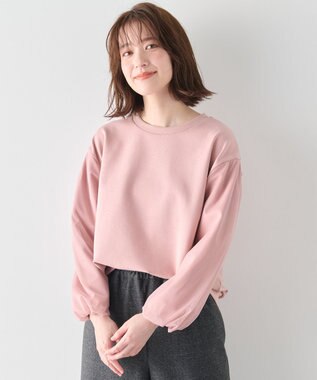 【洗濯機可】チュールコンビダンボールプルオーバー