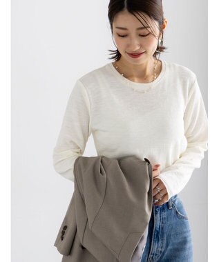 Te chichi スラブ天竺プルオーバー