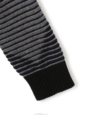 JOSEPH HOMME モロッカンブラインドジャガード　クルーネックニット ブラック系5