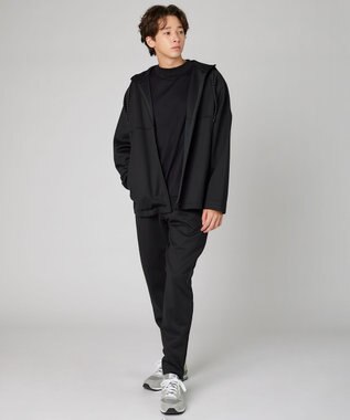 UNFILO 【ユニセックス】コンビジョグパンツ ブラック系