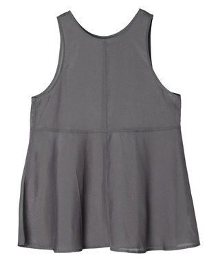 Green Parks ・ＥＬＥＮＣＡＲＥ　ＤＵＥオーガンジーノースリチュニック Charcoal Gray