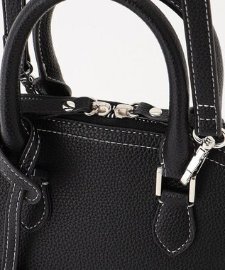 LA BAGAGERIE 【MONICA】2wayミニボストンバッグ ブラック