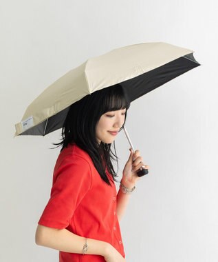 AMERICAN HOLIC 【AH×Wpc.】ポーチ付き折りたたみ傘 Beige
