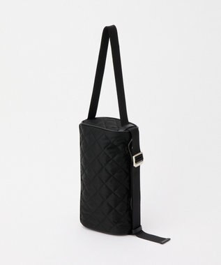 russet キルティングドラムミニショルダーバッグ(SF-267) Black