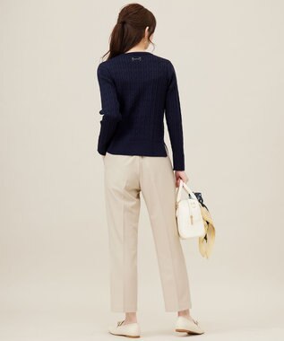 ANY SIS 【貴島明日香さんコラボ】ケーブル ニャット ネイビー