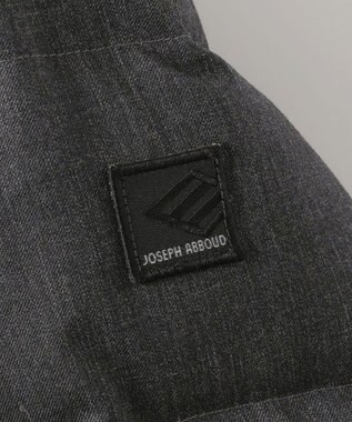 JOSEPH ABBOUD 【フード取り外し可】ライトメリノダウン ブルゾン グレー系
