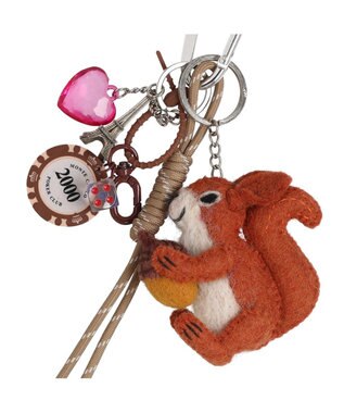 UNBILLION カシュカシュ cachecache / 羊毛フェルトアニマルチャーム ディー