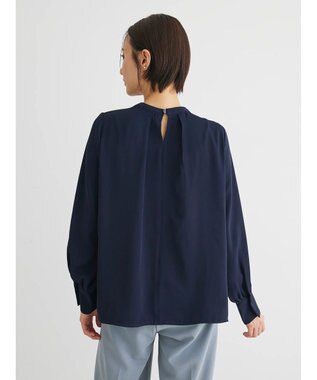 Green Parks ２ｗａｙ　ボウタイアソートブラウス Dark Navy