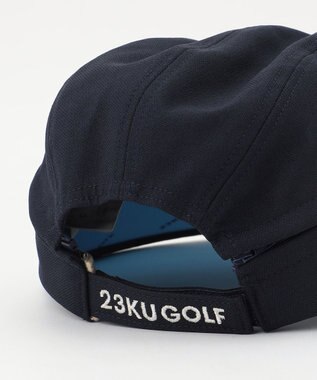 23区GOLF 【WOMEN】毎シーズン完売の人気アイテム【吸水速乾/UVケア】2WAY UVセルバイザー ネイビー系