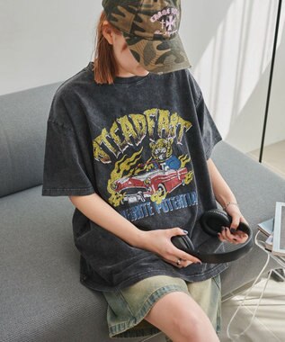 WEGO ヴィンテージウォッシュグラフィックBIGT 柄6