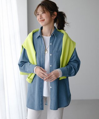 ライトダンガリー デニムシャツ