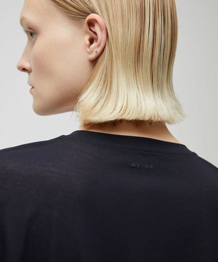 BEIGE， OXALIS / Tシャツ Navy