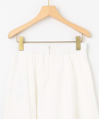 組曲 エンブロイダリーレース スカート アイボリー系