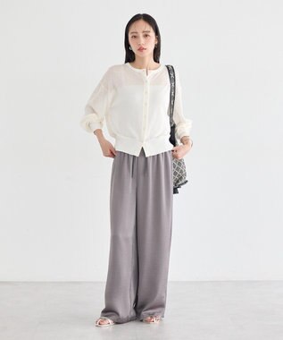 earth music&ecology Tストラップサンダル Silver