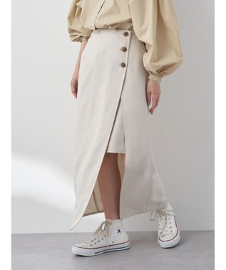 earth music&ecology ＳＥＴ２点　２ＷＡＹスカパン Beige