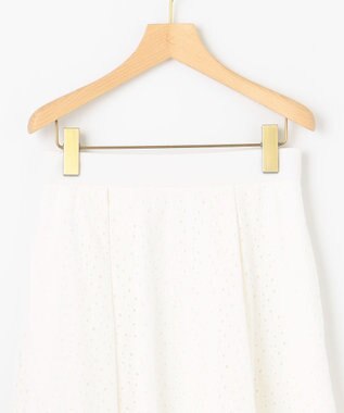 組曲 エンブロイダリーレース スカート アイボリー系