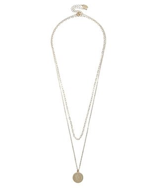 AMERICAN HOLIC コイン２ＳＥＴネックレス Silver