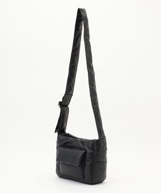 JOSEPH HOMME 新型【軽量/撥水】シンセティックソフトレザー　ワンショルダーバッグ Sサイズ ブラック系