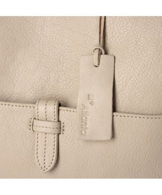 UNBILLION アトランタ ATLANTA / 牛革スクエアリュック グレージュ