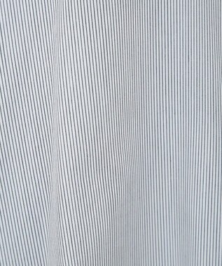 earth music&ecology シフォン×チュールレイヤードシャツ Stripe