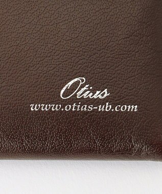 UNBILLION Otias バッファローレザーカブセ長財布 ダークブラウン
