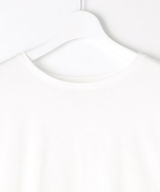 自由区 【WEB限定・洗える・XSサイズあり】レースコンビ カットソー アイボリー系