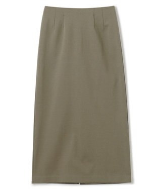 uncrave 【接触冷感・UVカット】ダブルフェイスジャージー スカート（uncrave STANDARD） オリーブ