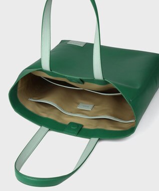 Paul Smith カラーブロックSS26 トートバッグ グリーン
