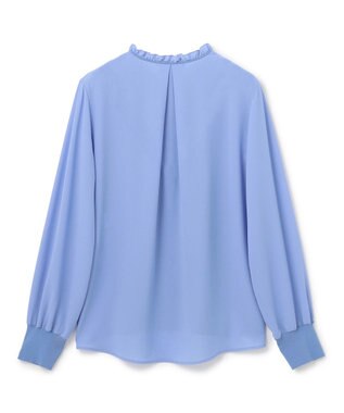 BEIGE， CLARISSE / タイニーフリルニット Sax